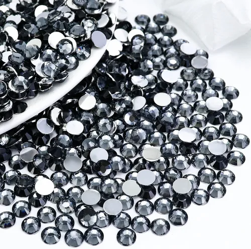 Miniatura 28 de 4500 PIEZAS SS6 2mm Resina Diamantes de Imitación de Parte Plana, Diamantes de Imitación Azul/Azul Oscuro de Parte Plana para Uñas, Vasos, Tazas