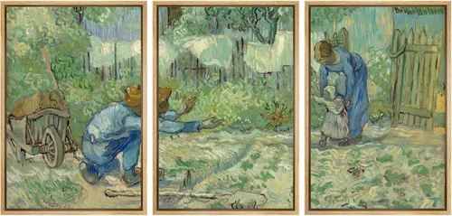 Miniatura 184 de Lienzo decorativo para pared - cuadro con estampado Giclée para decoración del hogar Noche estrellada sobre el Ródano