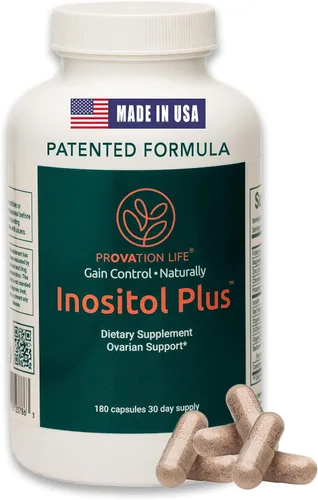 Suplemento para mujeres, mezcla de mio-inositol y D-Chiro 40:1 con 12 ingredientes, 180 cápsulas