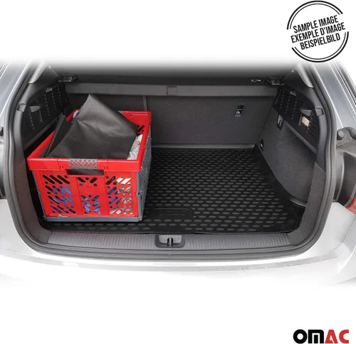 Miniatura 9 de Alfombrillas de carga OMAC para maletero trasero impermeable TPE negro para Mazda CX-3 2016-2023