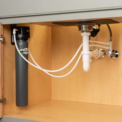 Miniatura 7 de AO Smith Filtro de agua para grifo de fregadero - Sistema avanzado de filtro de agua de conexión directa debajo del fregadero - La filtración