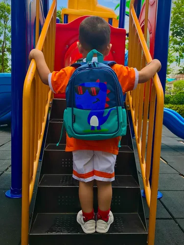 Miniatura 6 de POWOFUN Mochila de viaje preescolar para niños pequeños Verde Dinosaur Green S Viajar