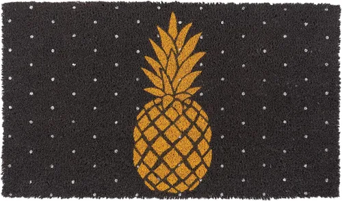 Miniatura 13 de KAF Home - Felpudo de fibra de coco festivo con respaldo de PVC resistente al clima y antideslizante 17 por 30 pulgadas, 0.6 pulgadas de altura