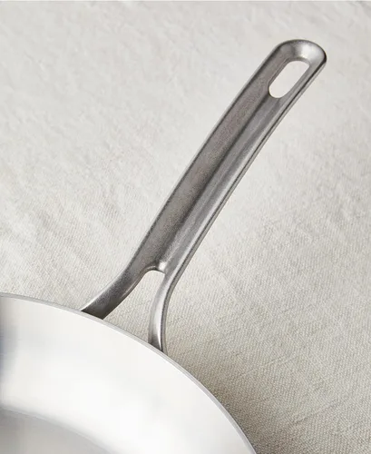 Miniatura 4 de GreenPan X Food 52 Five-Two Essentials, sartén de acero inoxidable de tres capas de 4 cuartos con tapa, sin PFAS, revestimiento múltiple, inducción