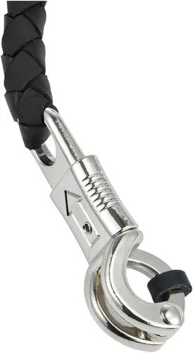 Miniatura 3 de Biker Whip - Látigo para motocicleta de 36 pulgadas, accesorios de manillar para motocicleta, látigos trenzados de cuero genuino para motocicletas