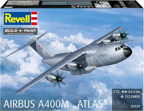 Miniatura 2 de Revell 03929 Airbus A400M Luftwaffe Kit