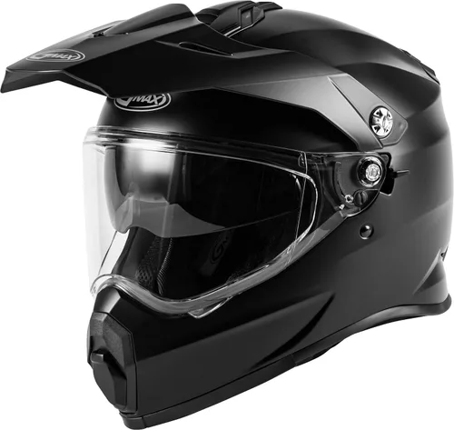 Miniatura 2 de Casco de aventura Gmax AT-21 Negro Mate negro
