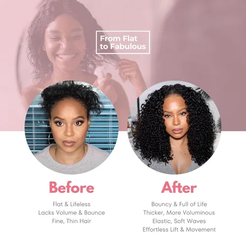 Miniatura 4 de SIYUSI Extensiones de clip rizadas tipo afro, grosor lujoso, clips de cabello brasileño Remy de alta calidad, invisibles y aptas para el cuero
