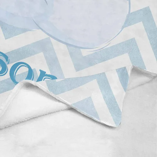 Miniatura 29 de Artsadd Manta de bebé personalizada para niños y niñas con nombre, manta personalizada con nombre de bebé con patrón de unicornio, manta