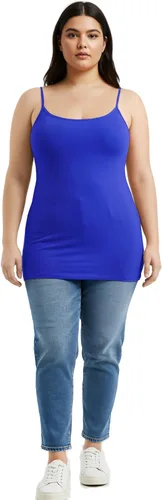 Miniatura 288 de Emmalise Camisola larga casual básica para mujer, con tirantes ajustables, top en capas