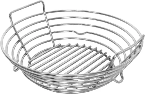 Kamado Joe JR - Cesta de ceniza de carbón de acero inoxidable para minimax Big Green Egg y otras parrillas de carbón