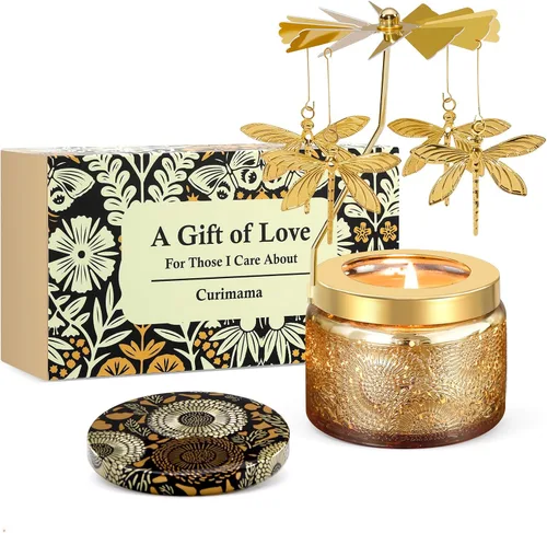 Miniatura 11 de Velas de libélula, regalos para mujeres, regalo divertido para ella, regalos de cumpleaños únicos para hermana con caja de regalo, vela perfumada