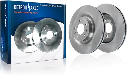 Miniatura 3 de Detroit Axle - Kit de frenos para Mazda CX-5 2019-2024, rotores de freno de disco pastillas de freno de cerámica con herrajes 2020 2021 2022 2023