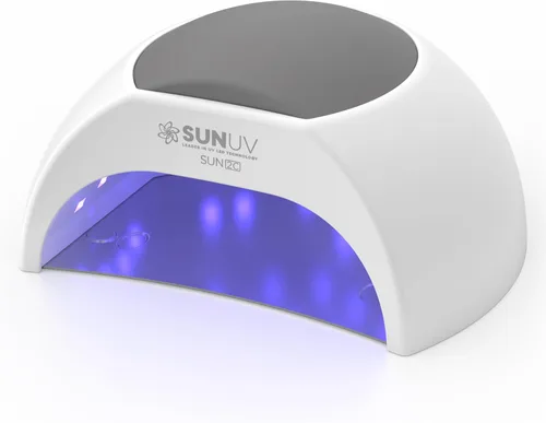 Miniatura 9 de Lámpara para las uñas con 4 ajustes de temporizador SUN2C 48 W LED UV de SUNUV, sensor para uñas de gel y el curado de las uñas del pie rosa (A-Rose)
