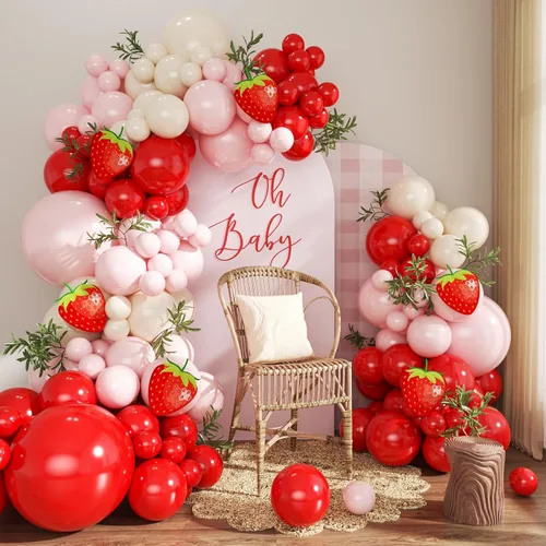 Miniatura 13 de Kit de arco de globos rosa, azul y amarillo pastel, 124 piezas – Globos macarrón rosa claro, azul y amarillo para decoración de fiesta de té Azul