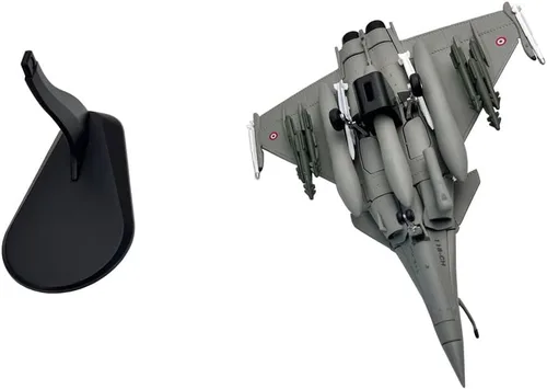Miniatura 9 de 1:100 France Rafale C Libia War Fighter Jet Avión de metal militar fundido a troquel modelo para colección o regalo (Rafale)