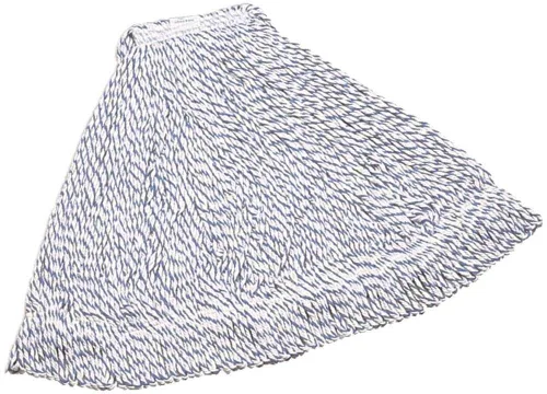 Rubbermaid Commercial Products Web Foot Finish - Repuesto de cabezal de trapeador húmedo, capacidad de 24 onzas, diadema de 1 pulgada, color blanco,