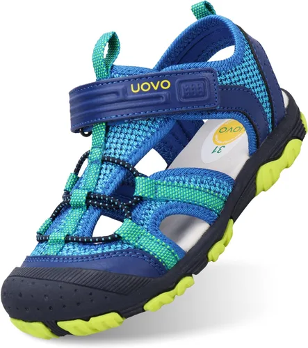 Sandalias para niños, sandalias para niños, senderismo, atléticas, con puntera cerrada, para verano, playa, al aire libre, zapatos de secado rápido