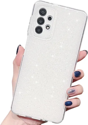 Miniatura 52 de MINSCOSE Funda compatible con Samsung Galaxy A14 5G, bonita funda delgada con purpurina fina, a prueba de golpes, de TPU para mujeres y niñas