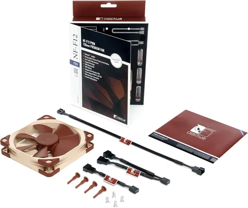Miniatura 4 de Noctua NF-F12 PWM Ventilador de refrigeración