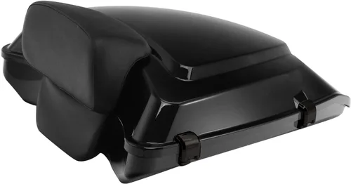 Miniatura 4 de TCT-MOTORPARTS Paquete de maquinilla de afeitar negro de 5.5 pulgadas para Harley Tour Pak Road King 2014-2023 CVO Road Glide, Street Glide, Road