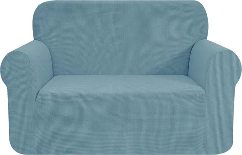 Miniatura 97 de CHUN YI - Funda elástica de 1 pieza para sillón grande, funda protectora suave de Jacquard con elastano, detalle de cuadros y parte inferior