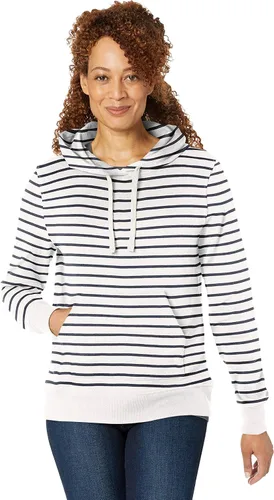 Miniatura 2 de Tienda Essentials - Sudadera con capucha de vellón de tela de toalla para mujer (disponible en tallas extragrandes)