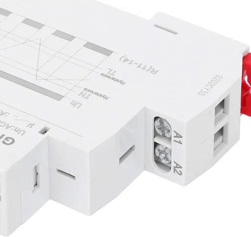 Miniatura 7 de Controlador de temperatura del termostato digital GRW8-02 Carril DIN AC DC 24V a 240V Relé Monitor de control de temperatura con sonda de prueba
