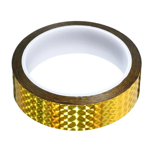 Miniatura 25 de YOKIVE Cinta de prisma, cintas decorativas holográficas reflectantes autoadhesivas, ideal para proyectos de manualidades, arte de bricolaje, hogar