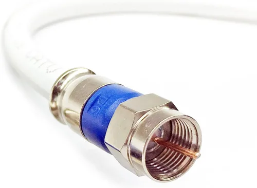 Miniatura 6 de PHAT SATELLITE INTL - Antena de TV por cable coaxial HD RG11 de larga duración resistente para interiores y exteriores, UL ETL, 14 AWG 75 ohmios