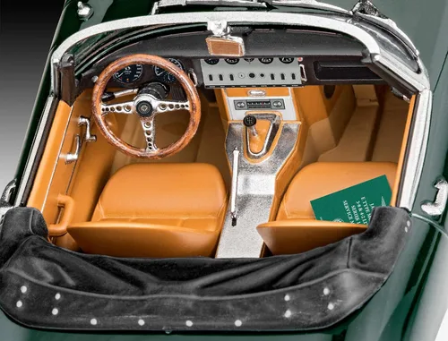Miniatura 3 de ドイツレベル(Revell) Nivel alemán 07687 1/24 Jaguar E-Type Roadster Modelo de plástico