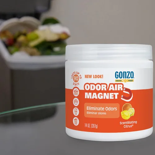 Miniatura 4 de Gonzo Natural Magic - Imán de aire de olor, elimina olores de armarios, casas rodantes, propiedades de alquiler, automóviles, áreas de mascotas