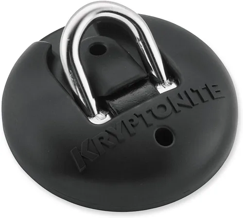 Kryptonite Stronghold Anchor 330202 anclaje de suelo de 16 mm de alto color negro