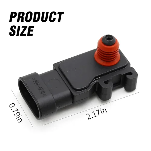 Miniatura 2 de 16212460 12614970 Presión de aire absoluta del colector del sensor del mapa Compatible con Cavalier Compatible con Impala Compatible con Colorado