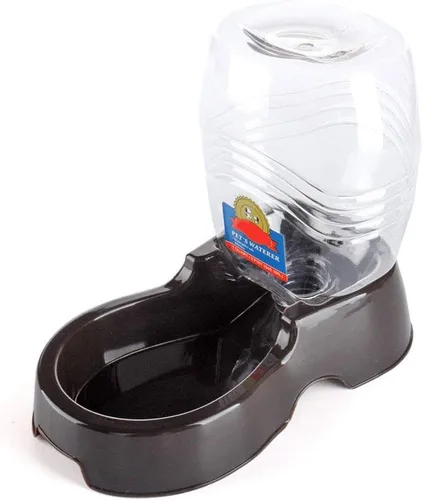 Miniatura 10 de Dispensador automático de agua Flexzion por gravedad para mascotas para gato y perro - Dispensador de agua recargable automático antideslizante
