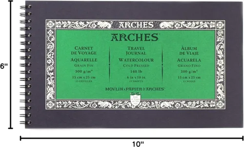Miniatura 8 de ARCHES® Bloc de Viaje Aquarelle