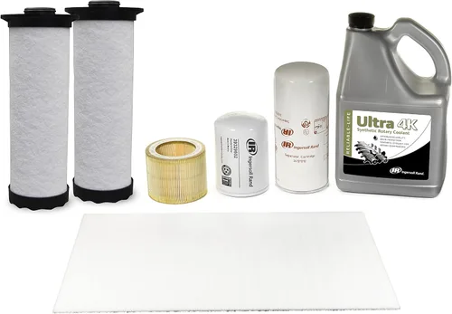 Ingersoll-Rand 47735219001 Ingersoll-Rand Kit de mantenimiento OEM para compresor UP6 5-7.5HP (indicador de reemplazo de calibre TAS) con lubricante