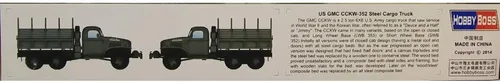 Miniatura 2 de Hobby Boss GMC CCKW-352 Kit de modelo de camión de carga de acero