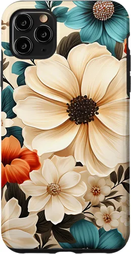 Miniatura 11 de Funda para iPhone 13 Pro Mixed Flower Bouquet Floral Pattern Wildflowers