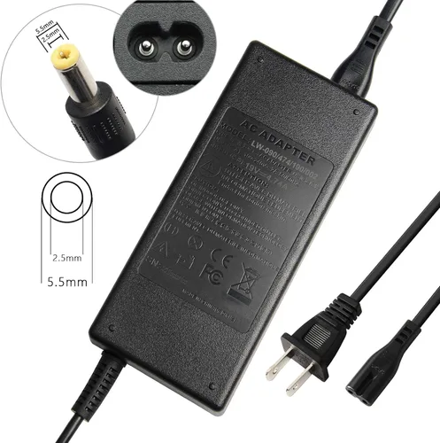 Miniatura 2 de Adaptador de CA de 90 W Cargador para portátil Toshiba Satellite L305 L305D L455 L505 L505D L635 L645 L655 L655D L745 L755 L775 L855 L875 A105 A135