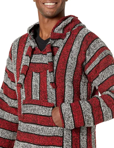 Miniatura 5 de Funny Guy Mugs Baja - Sudadera de alta calidad con capucha, estilo Jerga Poncho