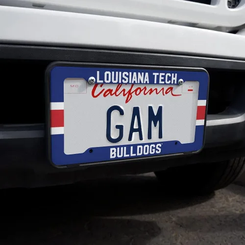 Miniatura 2 de GRAPHICS & MORE Louisiana Tech Bulldogs - Marco para placa de matrícula