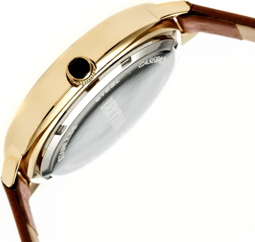 Miniatura 3 de Bertha Madison leather-band Reloj, OroMarrón, estándar