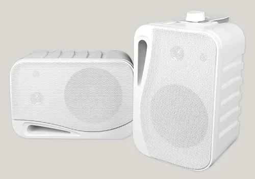 Miniatura 8 de Rockville Par de altavoces HP4S BK de 4 pulgadas, 360 W, para exteriores/interiores, montaje en pared giratorio, IPX44, resistente a la intemperie