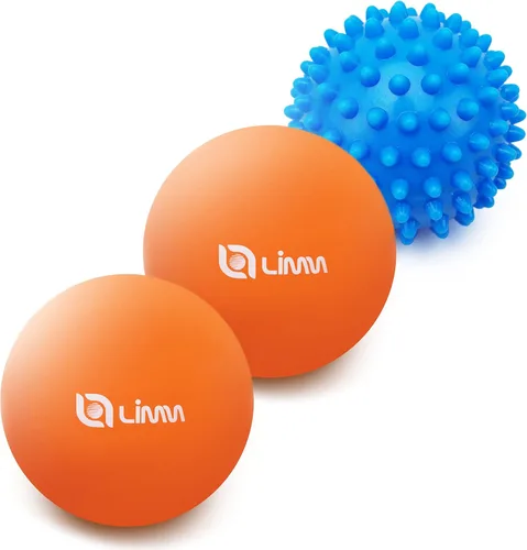 Miniatura 6 de Bola de masaje de cacahuete – Bola de masaje de lacrosse doble y bola de movilidad para terapia física – Herramienta de masaje de tejido profundo
