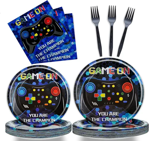 Miniatura 19 de Juego de 96 platos de mariposa para fiesta de cumpleaños, servilletas, tenedores, suministros de vajilla, juego de vajilla desechable, decoración