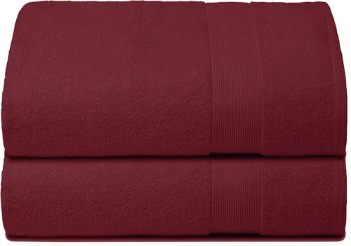 Miniatura 46 de Belizzi Home Toallas de Baño Extragrandes Premium de Algodón Paquete de 2, 35x70 - 100% Algodón Puro - Ideal para Uso Diario - Ultra Suave y Morado