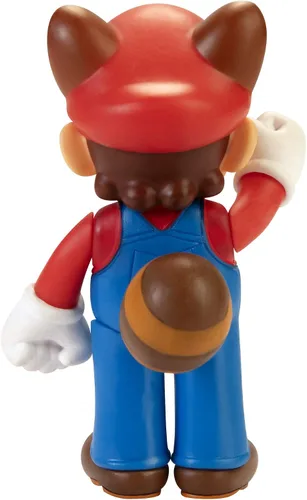 Miniatura 5 de Super Mario Racoon Mario Figura de acción coleccionable de 2.5