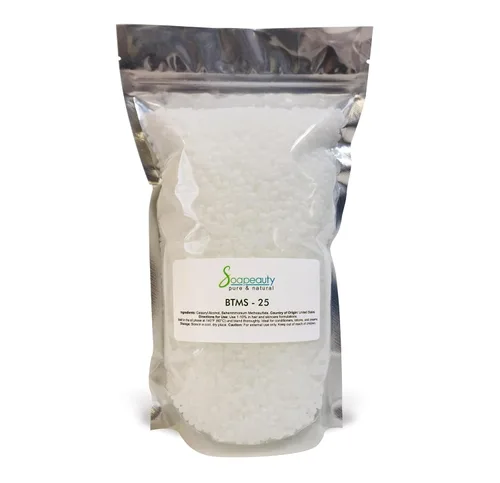 Soapeauty BTMS-25 (metosulfato de behentrimonio y alcohol cetearílico) | Emulsionante acondicionador para el cuidado del cabello y formulaciones sin