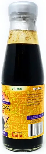 Miniatura 2 de Salsa de soja oscura Rani 7oz (200g) tarro de vidrio ~ Sin colores Sin OMG Vegano Sin gluten Origen indio
